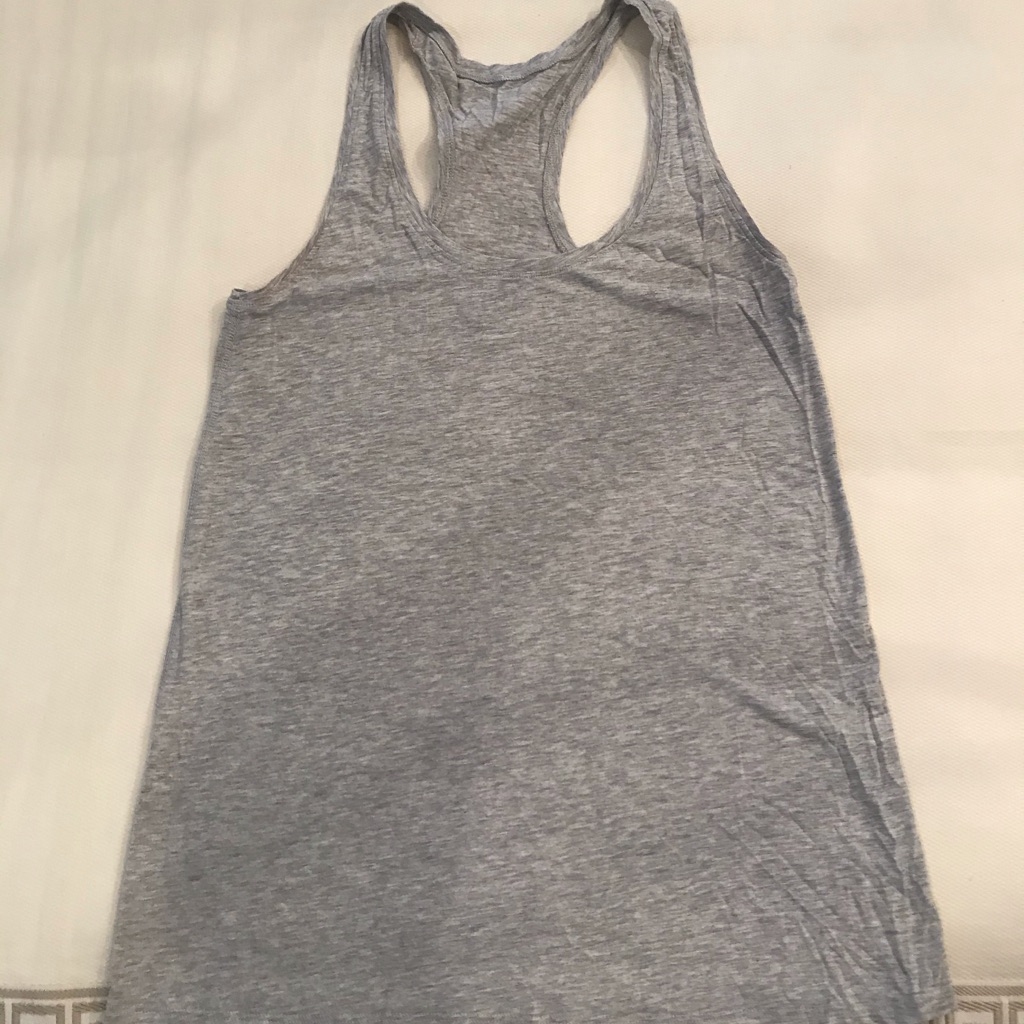 Lululemon Basic Gray Workout Tank